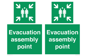 Evacuation assembly point